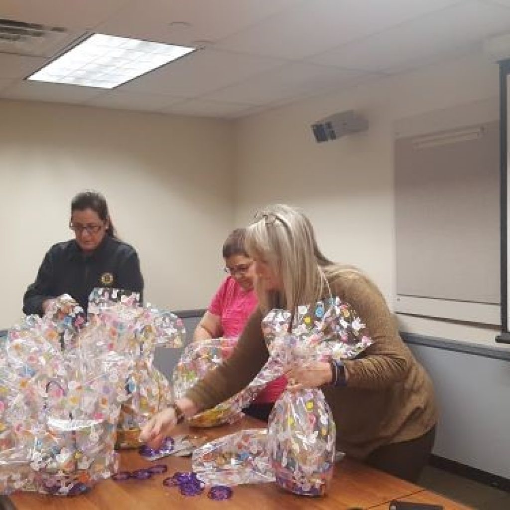 Liberty Garden Builds Easter Baskets for Salvation Army